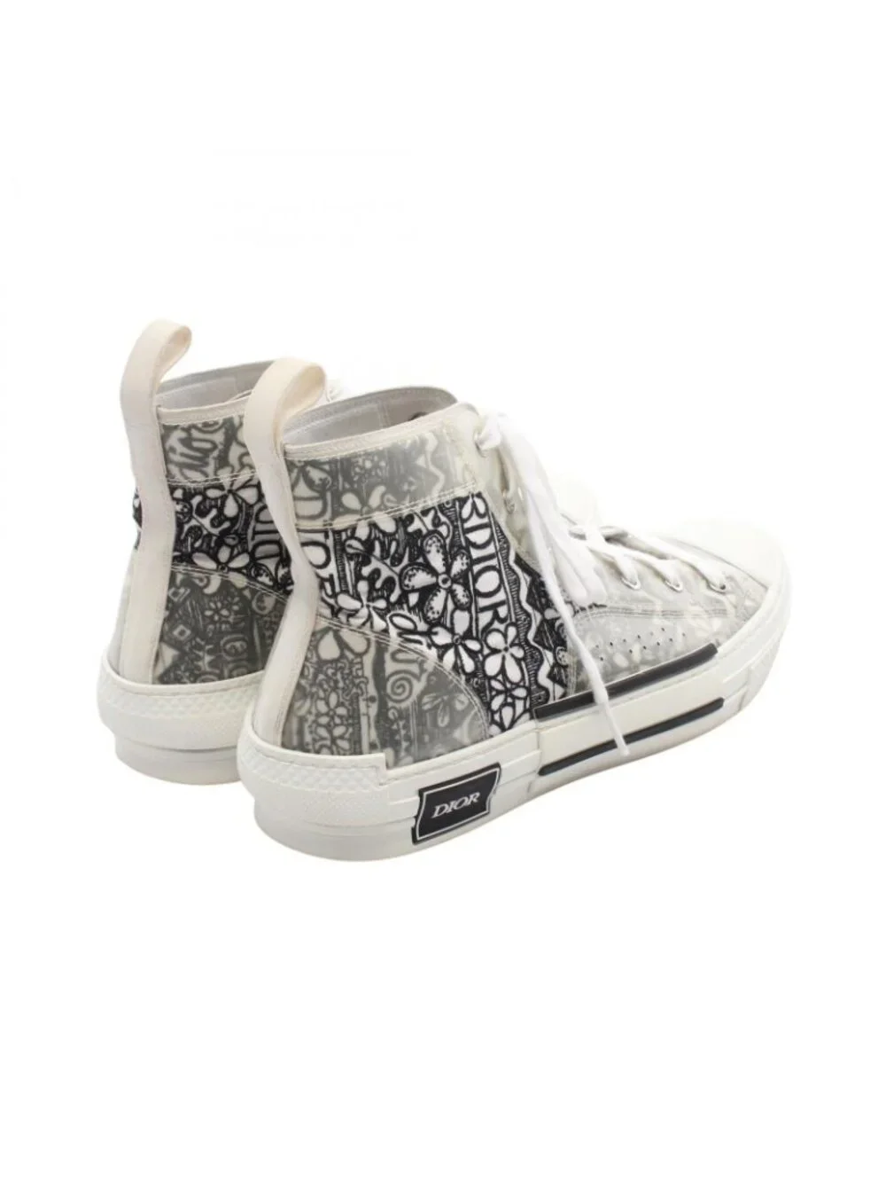 Dior Sneakers Shawn Stussy Embroidery Canvas